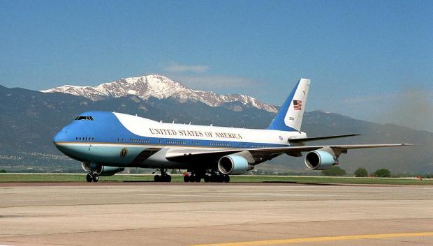El avión presidencial norteamericano Air Force One