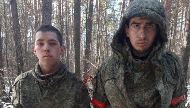 soldados rusos capturados en ucrania