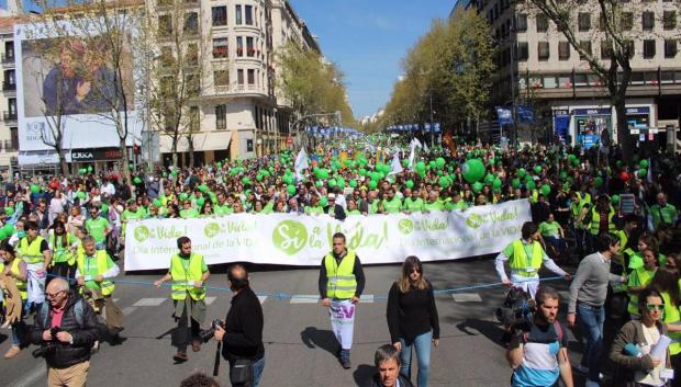 23-02-2022 Una de las marchas por la vida antes de la pandemia.
ESPAÑA EUROPA SOCIEDAD MADRID
PLATAFORMA SÍ A LA VIDA
