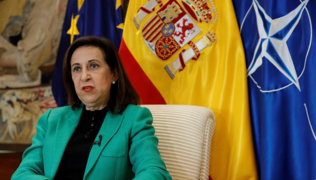 Margarita Robles durante una entrevista concedida a Efe