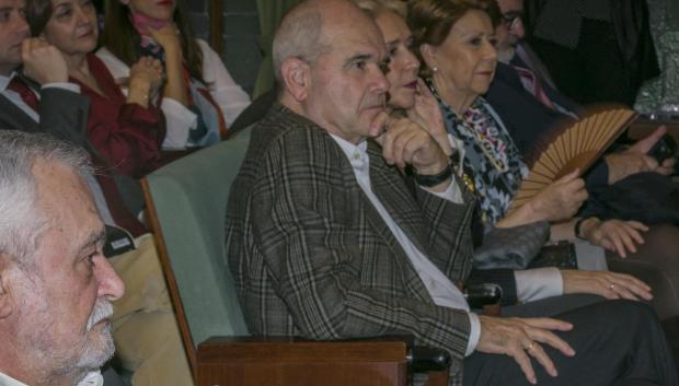 Los expresidente de la Junta de Andalucía, José Antonio Griñán y Manuel Chaves