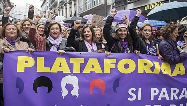 Manifestación del 8M, Día de la Mujer