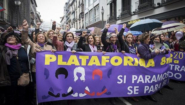 Manifestación del 8M, Día de la Mujer