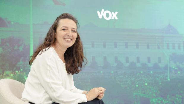 Marta Castro, cabeza pensante y portavoz de las cuestiones judiciales en las que Vox es parte