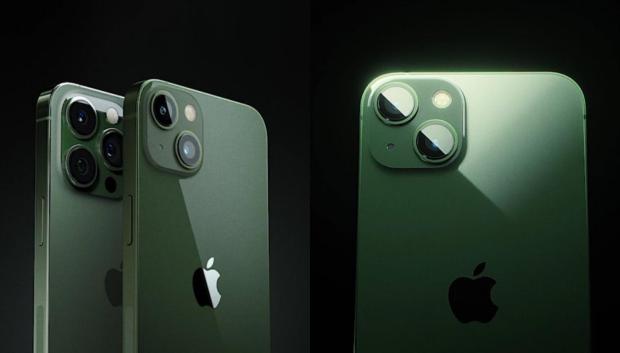 El verde es el nuevo color que presentan los iPhone 13