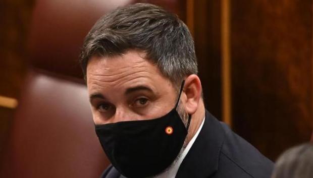 Santiago Abascal en el Congreso de los Diputados