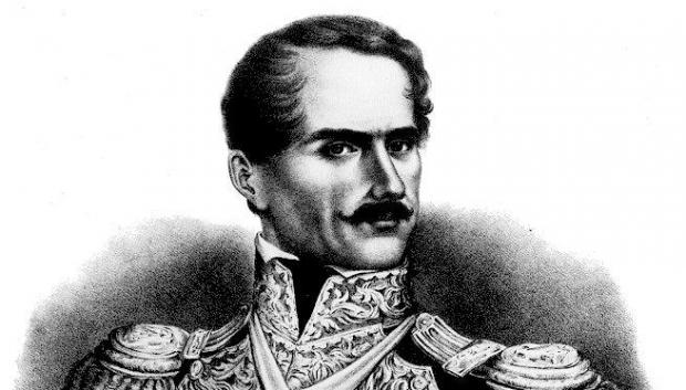 General Antonio López de Santa Anna, jefe del Ejército de Operaciones