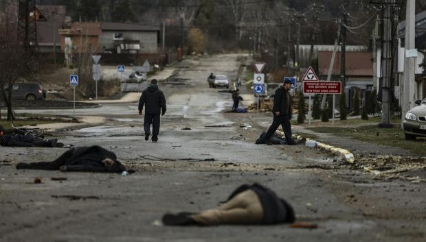 Bucha Ucrania civiles muertos