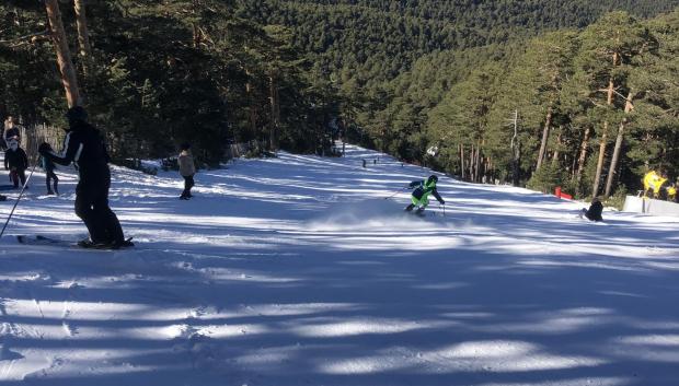 Pista de El Bosque de la Estación del Puerto de Navacerrada