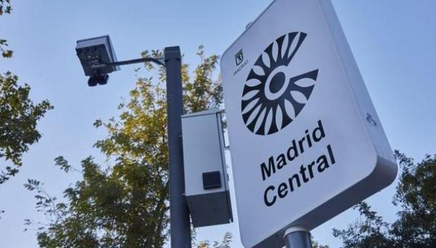 Cámara de control de Madrid central