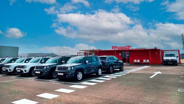 Flota de coches de alquiler