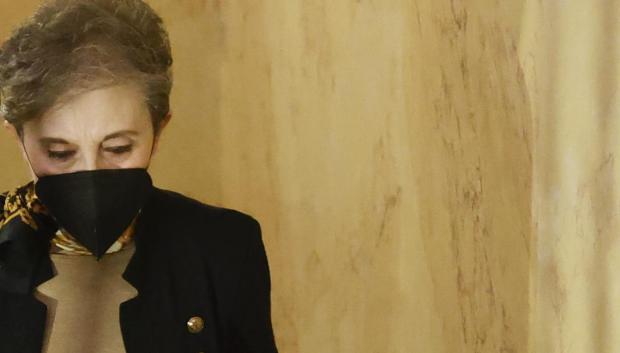 La directora del CNI, Paz Esteban, en el Congreso