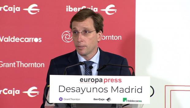 Declaraciones del alcalde de Madrid, José Luis Martínez-Almeida
