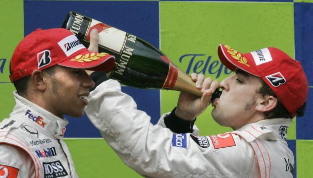 Hamilton y Fernando Alonso en la temporada 2007, el Mundial de la tensión entre ambos pilotos