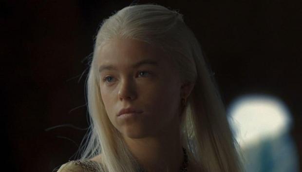 Rhaenyra Targaryen (versión joven) en 'La casa del dragón'