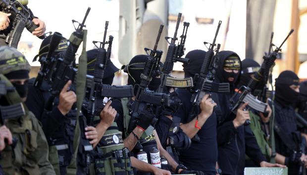 Combatientes de la Yihad Islámica en la Franja de Gaza elogian a sus combatientes muertos en los últimos combates con Israel