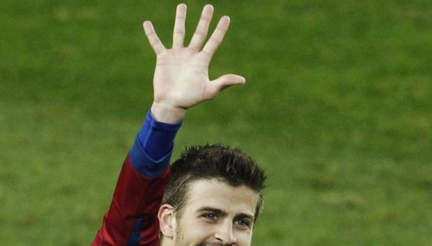 Una de las imágenes que pasará a la historia es el famoso gesto del jugador culé tras el 5-0 encajado al Real Madrid