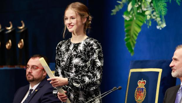 La Princesa Leonor preside los Premios Princesa de Asturias en Oviedo