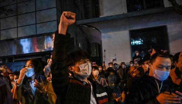 Protestas covid China