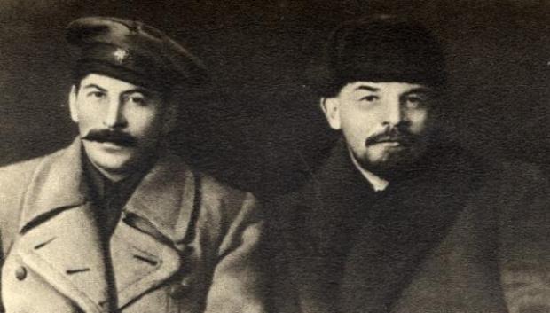 Stalin y Lenin