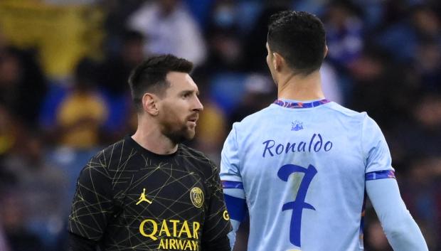 Leo Messi y Cristiano Ronaldo se han enfrentado este jueves en un amistoso en Qatar