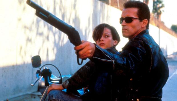 Arnold Schwarzenegger en Terminator 2