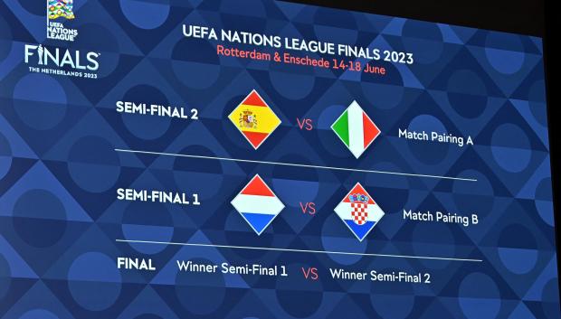 Así ha quedado el sorteo de la Final 4 de la Nations League 2023