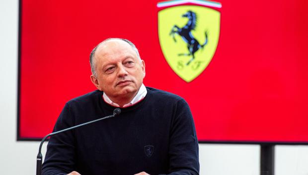 This handout photograph taken on January 25, 2023, and made available on January 27, 2023 by Scuderia Ferrari, shows newly-named Ferrari Formula One team principle, Frederic Vasseur, in Maranello, Italy. - Ferrari named Frederic Vasseur as their new Formula One team principal on January 27, 2023. (Photo by Handout / Scuderia Ferrari press office / AFP) / RESTRICTED TO EDITORIAL USE - MANDATORY CREDIT "AFP PHOTO / SCUDERIA FERRARI PRESS OFFICE" - NO MARKETING NO ADVERTISING CAMPAIGNS - DISTRIBUTED AS A SERVICE TO CLIENTS