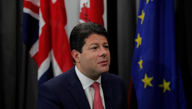 El ministro principal de Gibraltar, Fabián Picardo, en una imagen de archivo