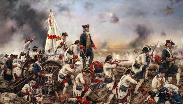 Por España y por el rey, Gálvez en America, donde se muestra al militar español Bernardo de Gálvez durante la Batalla de Pensacola