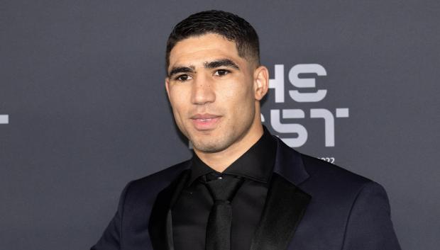 Soccerplayer Achraf Hakimi during the Best FIFA football awards in Paris, France on February 27, 2023