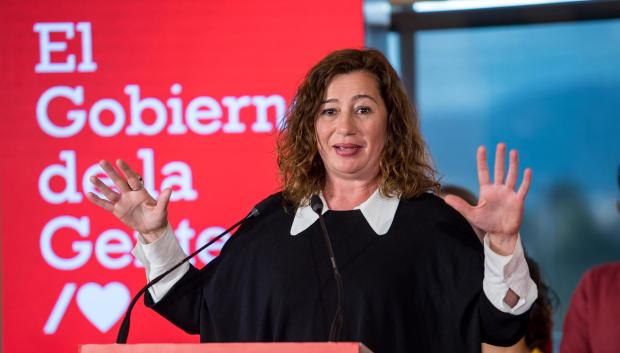 La presidenta del Gobierno de las Islas Baleares, Francina Armengol