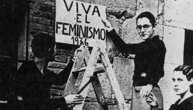 Foto de la abogada feminista María Telo.
