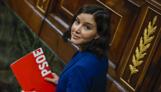 La portavoz del PSOE, Andrea Fernández