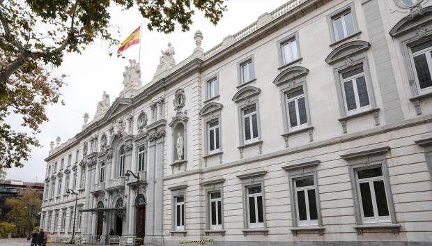 Fachada del edificio del Tribunal Supremo