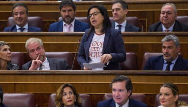 Ana Belén Vázquez interviene en el Congreso, este martes