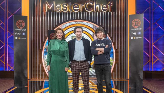 Samantha Vallejo-Nágera, Pepe Rodríguez y Jordi Cruz, jueces de MasterChef