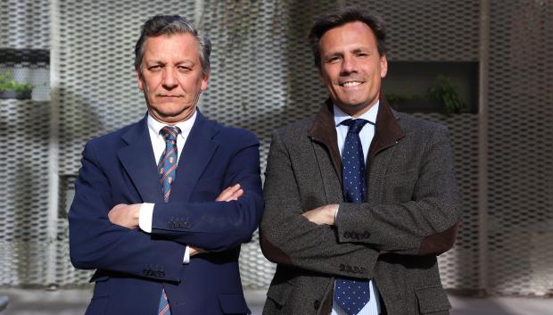 Eduardo Puig de la Bellacasa y Fernando Nistal, responsables del informe del CEU-CEFAS