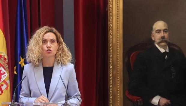 La presidenta del Congreso, Meritxell Batet