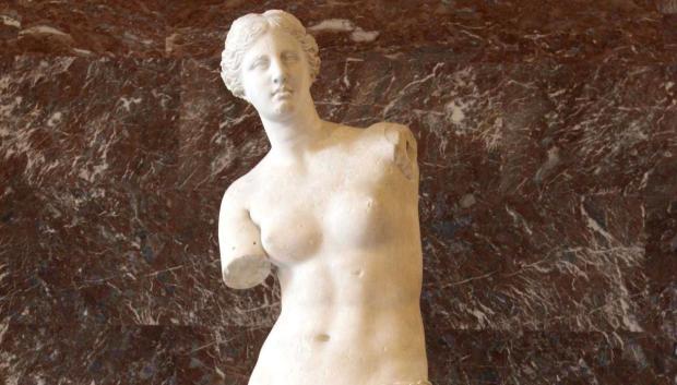 La Venus de Milo en el Louvre