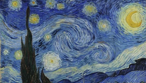 La Noche Estrellada de Vicent Van Gogh