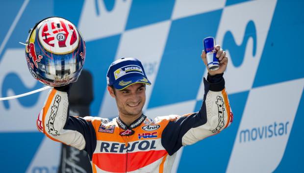 Dani Pedrosa se ha subido 14 veces al podio en Jerez