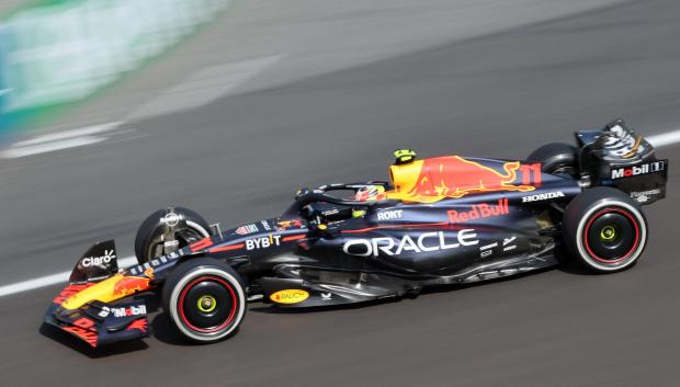 El Red Bull de 'Checo' Pérez, ganador del GP de Azerbaiyán de F1