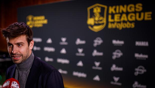 Gerard Piqué en la presentación de la Kings League