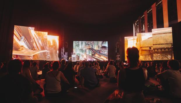 El escenario Stage+D de Sónar+D, la sección del festival barcelonés dedicada a la innovación
