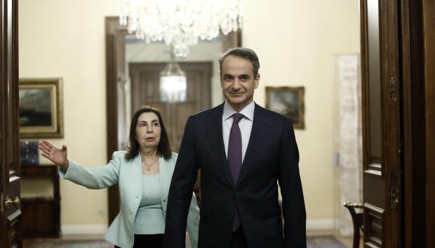 El primer ministro griego Kyriakos Mitsotakis