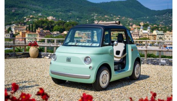 Por el momento la única imagen disponible del nuevo Fiat Topolino