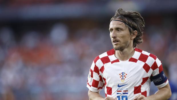 Luka Modric está actualmente con Croacia, que jugará la final de la Liga de las Naciones