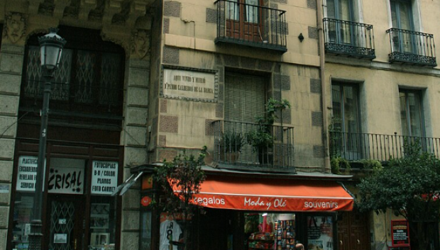 Casa donde vivió y murió Calderón de la Barca en la calle Mayor, 61, de Madrid
