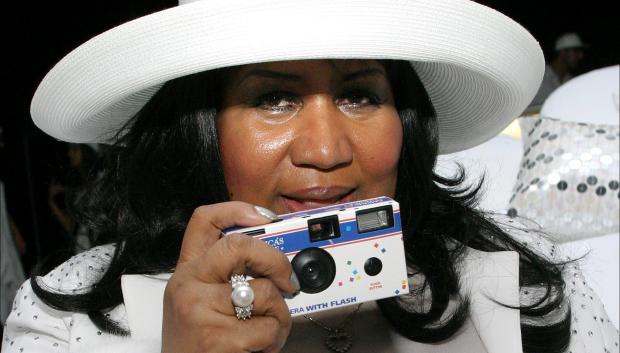 Aretha Franklin en una imagen de 2004, en Nueva York